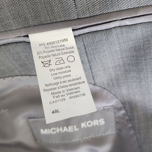 Michael Kors wool blend sport coat jacket blazer - Picture 3 of 14